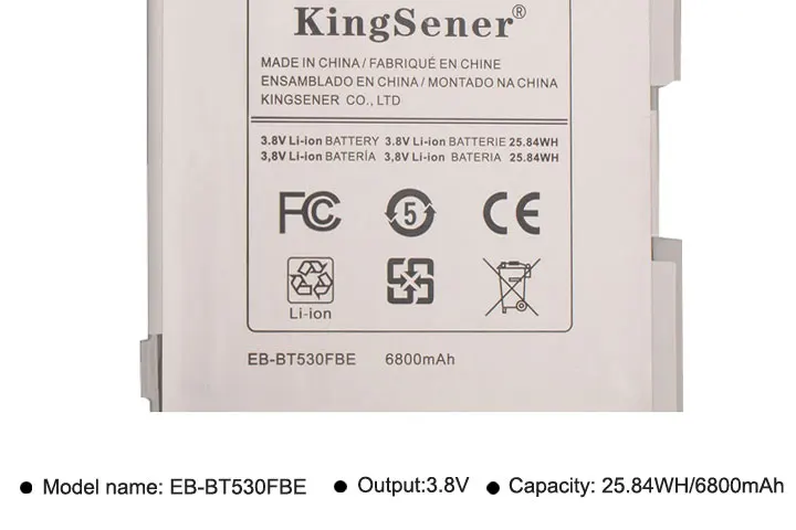 KingSener EB-BT530FBC EB-BT530FBE Батарея для samsung GALAXY Tab 4 10," T530 T531 T535 SM-T535 T533 SM-T537 T530NU инструменты