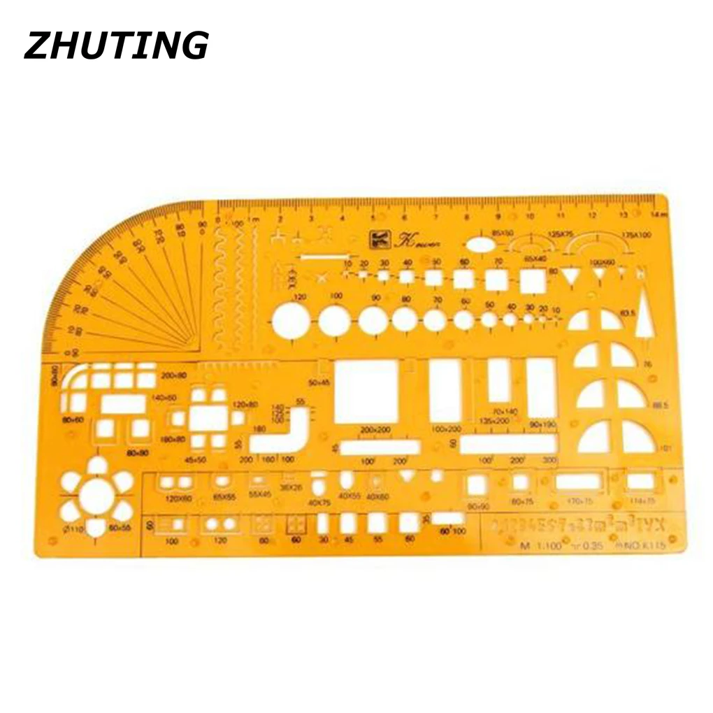 Model Ruler Scale No.4355 Building Furniture Drawing Template for