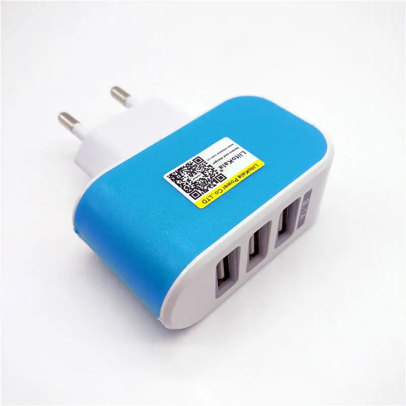 

LiitoKala lii-U3 5V 3a 2a USB Wall Chargers EU UK Plug Fast Charging Travel Charger for Lii100 Lii202 adapter