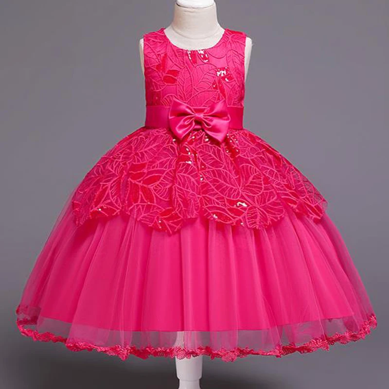 

Girls Dress Toddler Girl Elegant Princess Party Dress Kids Dresses For Girls 1 2 3 Year Children Clothing Wedding Dress Vestidos