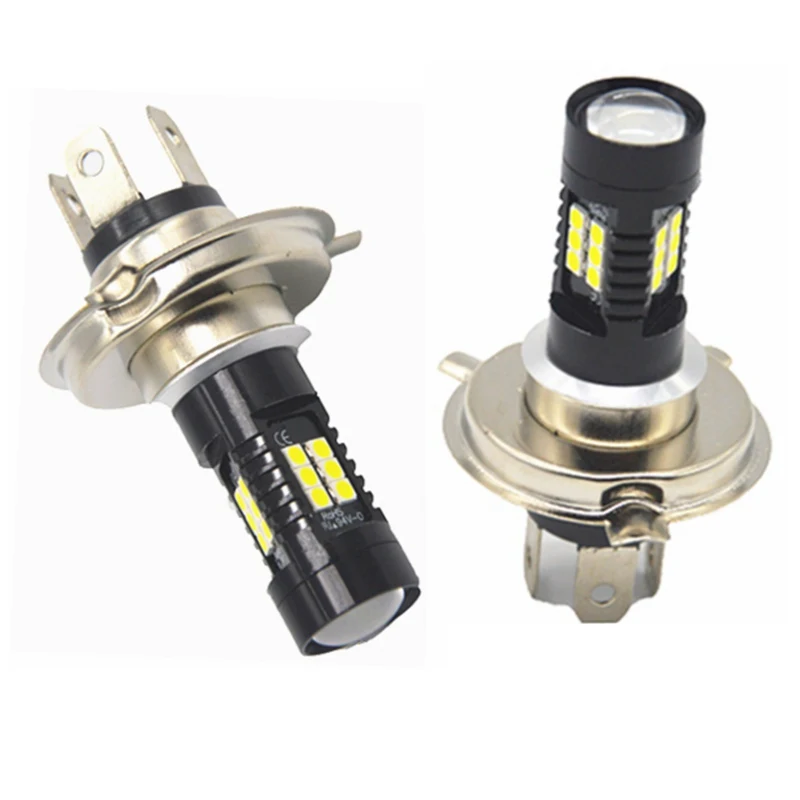 2Pcs Car Headlight H4 LED 1200LM 12V 24V Auto Bulb Headlamp 6000K Light Driving Lamp White | Автомобили и мотоциклы
