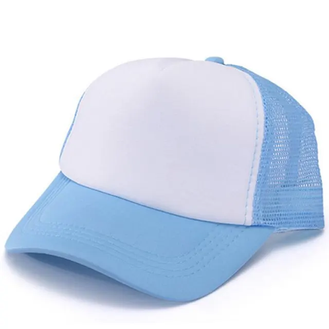 Plain blue trucker hat Clearance