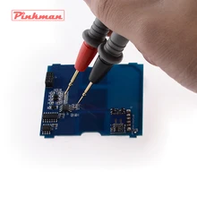 Игольчатый силиконовый провод с позолоченным наконечником, пробник, Тестовые провода, штырь, Универсальный цифровой мультиметр, тестовый наконечник er, пробник, провод, ручка, кабель