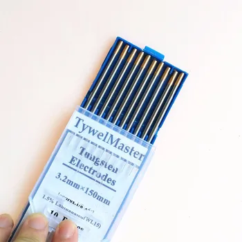 

WL15 Tungsten Electrode Professional Tig Rod 1.0 1.6 2.0 2.4 3.0 3.2mm for option 1.5% Lanthanated for Tig Welding Machine