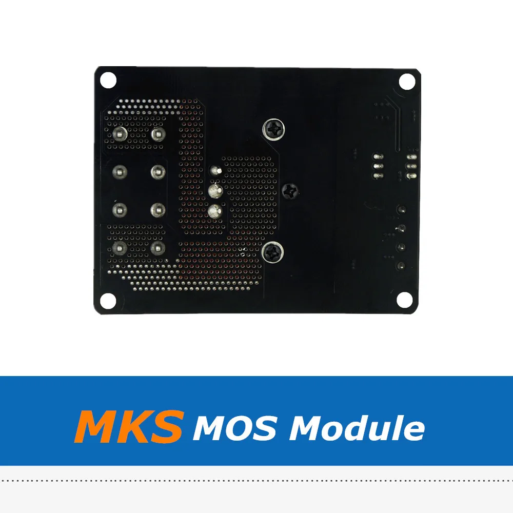 2 шт./лот контроллер MKS MOSFET mos-модуль, совместимый с максимальным током 30A, горячий Экструдер контроллер нагрева