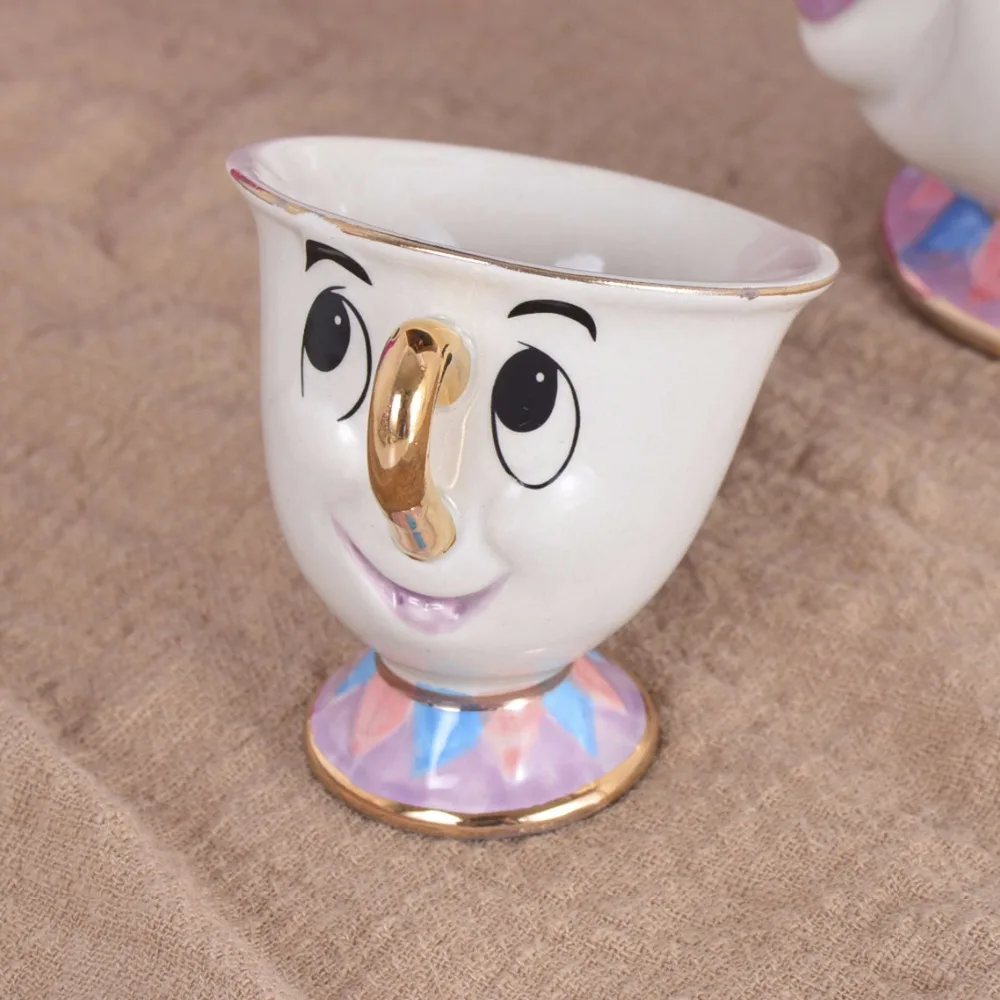 Классический мультфильм красота и чудовище чайный горшок кружка Mrs Potts Chip Cup Набор