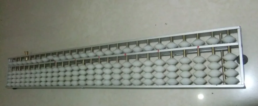 

27 column High quality aluminium Abacus Chinese soroban Tool In Mathematics Education for student XMF043