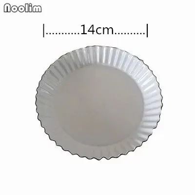 NOOLIM японский стиль с волнистым краем эмаль десертное блюдо круглая ложка для торта блюдо закуска десертная тарелка посуда кухонные продукты