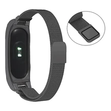 Mi lanis петля магнитная пряжка для Xiaomi mi ремешок 2 браслеты Замена mi Band 2 Аксессуары Регулируемый размер