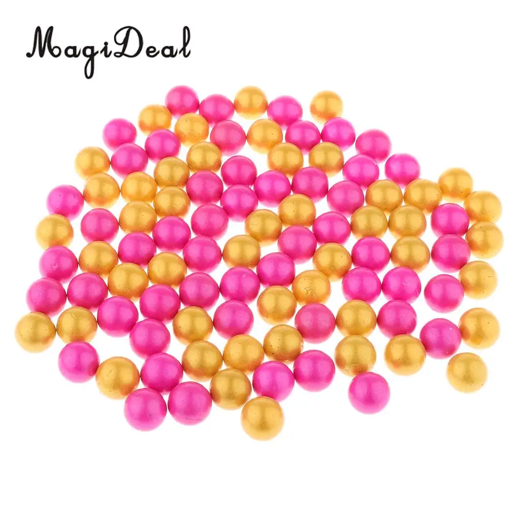 100Pcs 14mm Colorful Glass Marbles, Kids Marble Run Game, Marble Solitaire Toy Accs Vase Filler & Fish Tank Home Decor