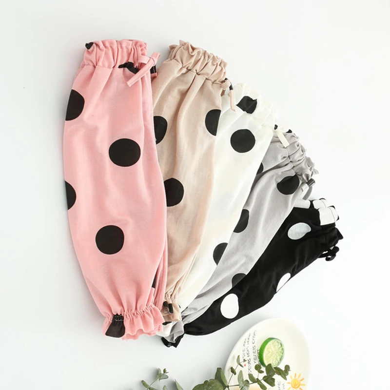 

Baby Pants Summer Casual Dot Infant Girls Mosquito Pant 2019 New Elastic Waist Newborn Boys Trousers Soft Cotton Baby Costume