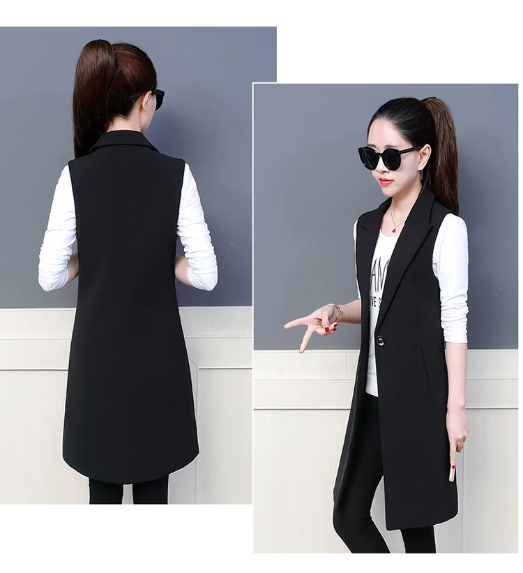 Spring Autumn Long Blazers Women suit Plus size XXXL jacket Casual tops female Slim Wild Blazer Windbreaker coat Elegant Office