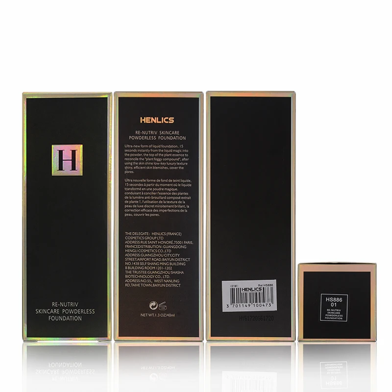 HENLICS Brand Re-nutriv Concentrated Antioxidant Skincare Organic Liquid Foundation for Women Quick Face Base Makeup (25)
