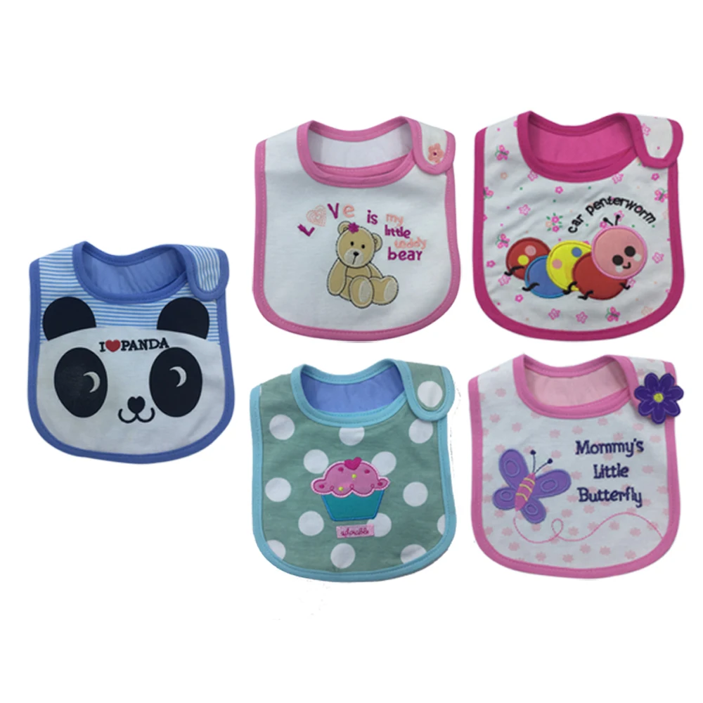5 шт. детские нагрудники с вышивкой|baby boy bibs bandana|boys bibsbandana babero |