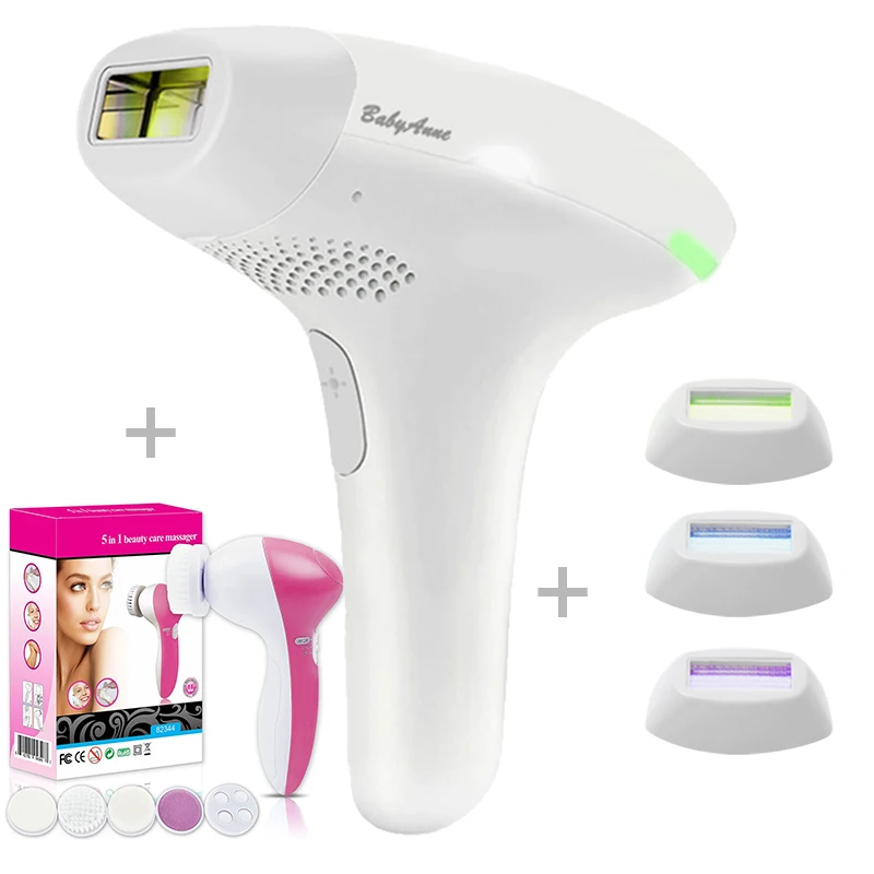 Women epilator 600000 Pulses Flashes Laser Permanent hair remover