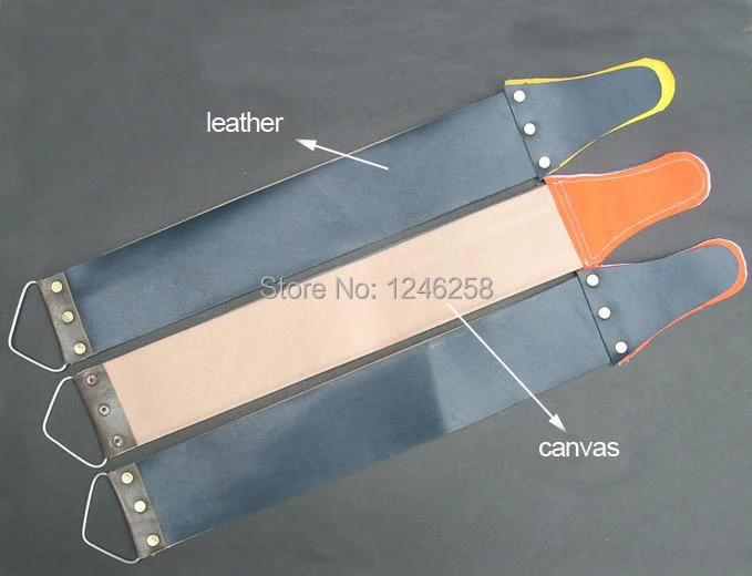 Кожа точильный ремень для парикмахера открытое прямой бритва для бритья Ножи