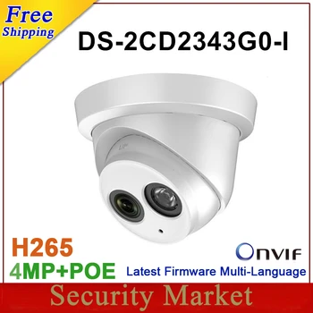 

Original hikvision DS-2CD2343G0-I 4Mp IPC replace DS-2CD2342WD-I DS-2CD2335-I DS-2CD3335-I IR Fixed turret network camera