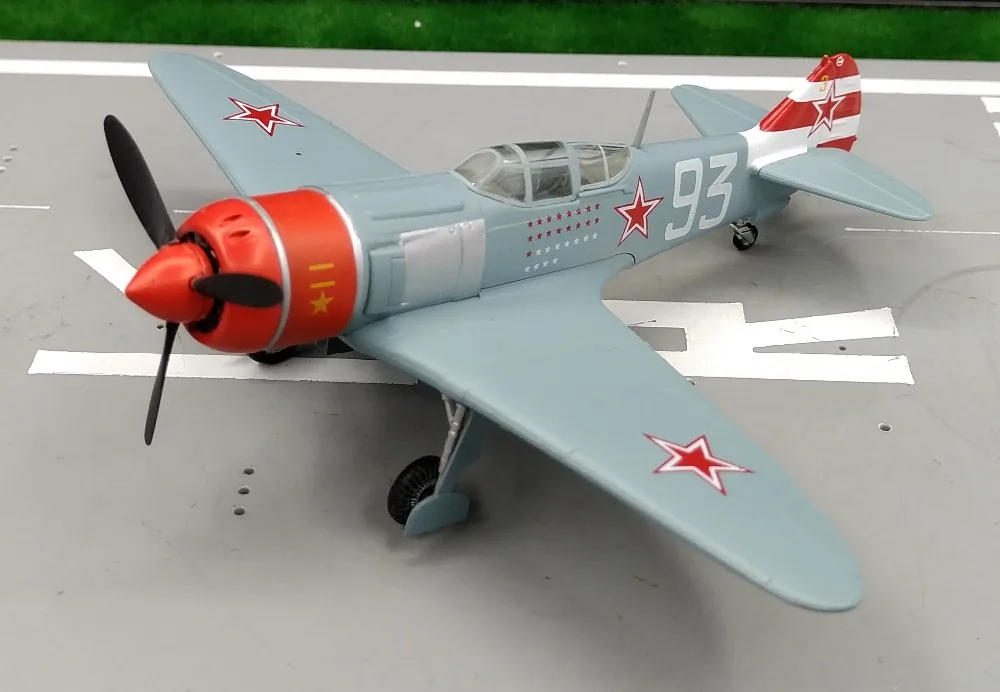 1: 72 советский Истребитель Ла-7 модель во Второй мировой войне козырь трубач, готовый продукт 36332 Коллекция Модель