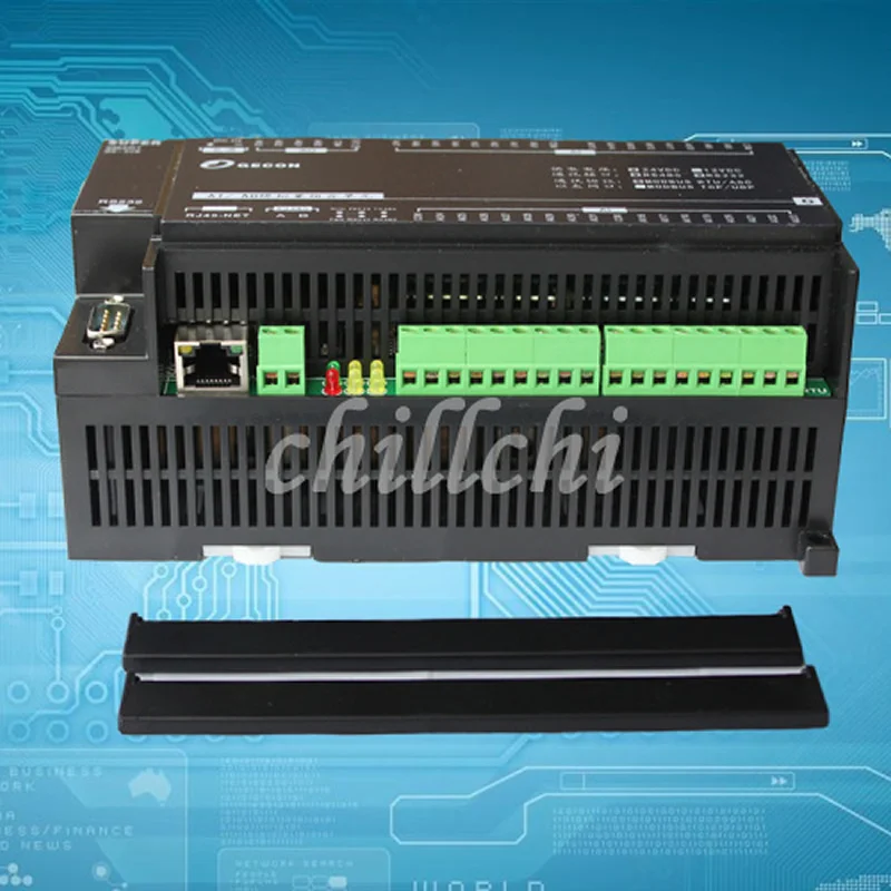 

24 channel relay output card RJ45 Ethernet TCPIP Modbus industrial controller IO module 24DO