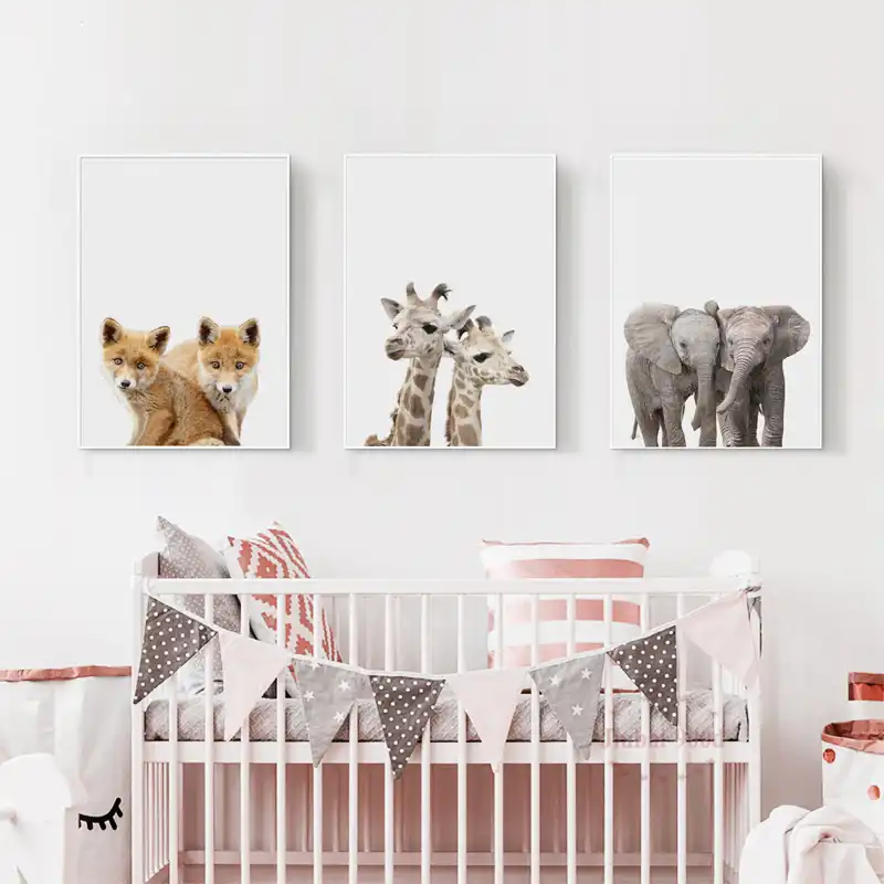 twin nursery wall decor
