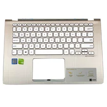 1 шт. 90% Ноутбук Упор для рук корпус C с клавиатурой для Asus S4300UN8250 S4300F