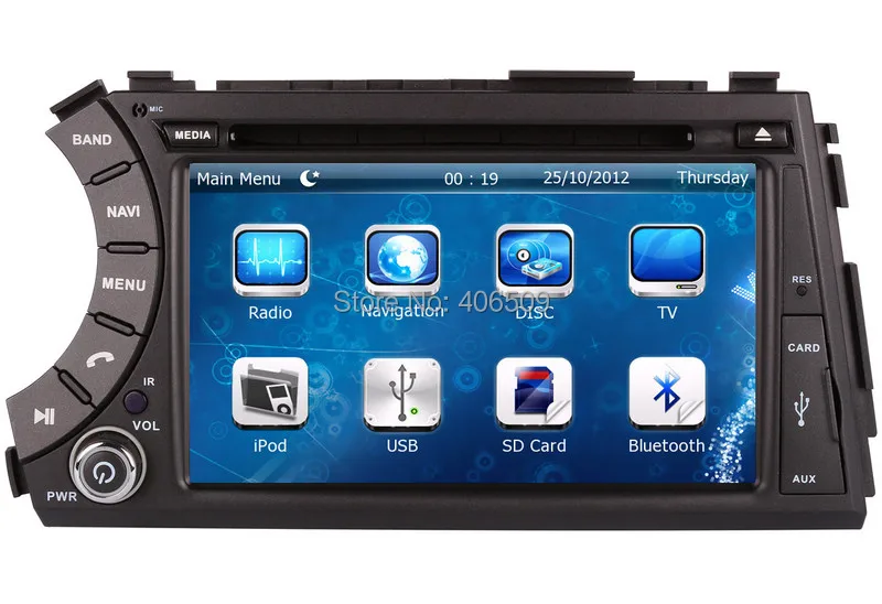 Головное устройство dvd плеер для Ssangyong Kyron Actyon Korando w/gps навигация Радио Bluetooth USB SD AUX