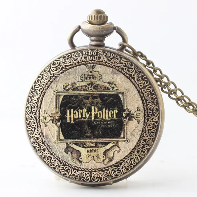 

Retro Move Pocket Watch with Pendant Necklace Chain Quartz Movement Mens Fob Watches Relogio De Bolso PB641