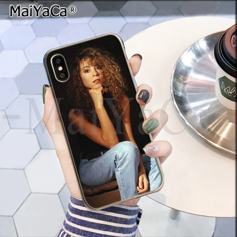 MaiYaCa Singer Mariah Carey роскошные высококачественные аксессуары для телефонов Чехол для Apple iPhone 8 7 6 6S Plus X XS max 5 5S SE XR