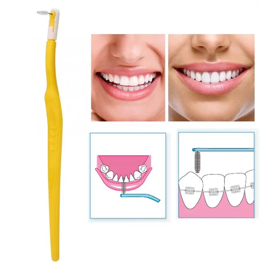 

Dental Floss Replaceable Soft Hair Interdental Brush Deep Cleaning Toothbrush Oral Care Tool Dental Floss
