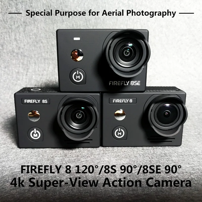

Firefly 8 8S 8SE SONY IMX117 4k Super-View Action Bluetooth Wifi HD FPV Camera and Control line for Remote control drone