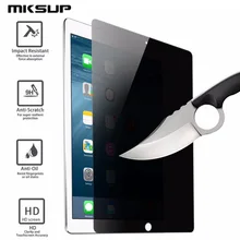 MKSUP Anti Spy Privacy Tempered Glass Screen Protector For Apple iPad Pro 9 7 2017 9H