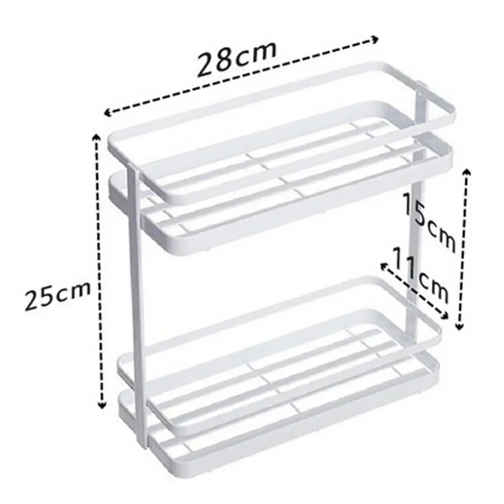 2-х ярусная стойка-полка бутылка для банок для специй, Оптовая торговля, Купить Органайзер для хранения Кухня банки кухонный держатель для
