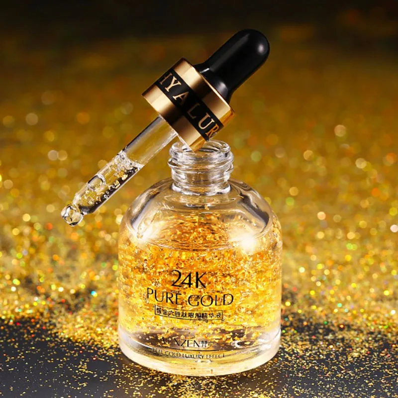 

24K Gold Six Peptide Face Care Eye Cream Anti Wrinkle Remove Dark Circles Moisturizing Hydrating Whitening Firming Eye Cream