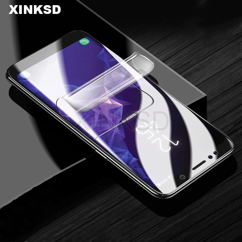 

Soft Full Protective Hydrogel Film for Samsung Galaxy Note 9 8 A8 A6 Plus J8 J6 2018 S8 S9 S6 Edge Plus Screen Protector Film