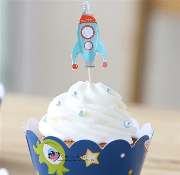 Cupcake DIY Materials Rocket Style - 2
