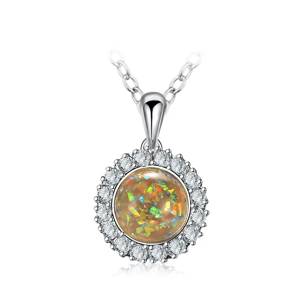 ROXI Vintage Opal каменные подвески, ожерелья Модные Роза Золотая цепочка-чокер Цепочки и ожерелья массивные Богемские ювелирные изделия для Для женщин ketting3 - Окраска металла: 7