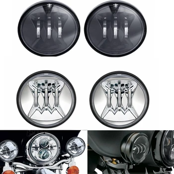 

2019 New Motorcycle accessories 4-1/2" 4.5" Led Fog Lights for Softail FLSTN Touring Electra Glide/Road King/Tour Glide