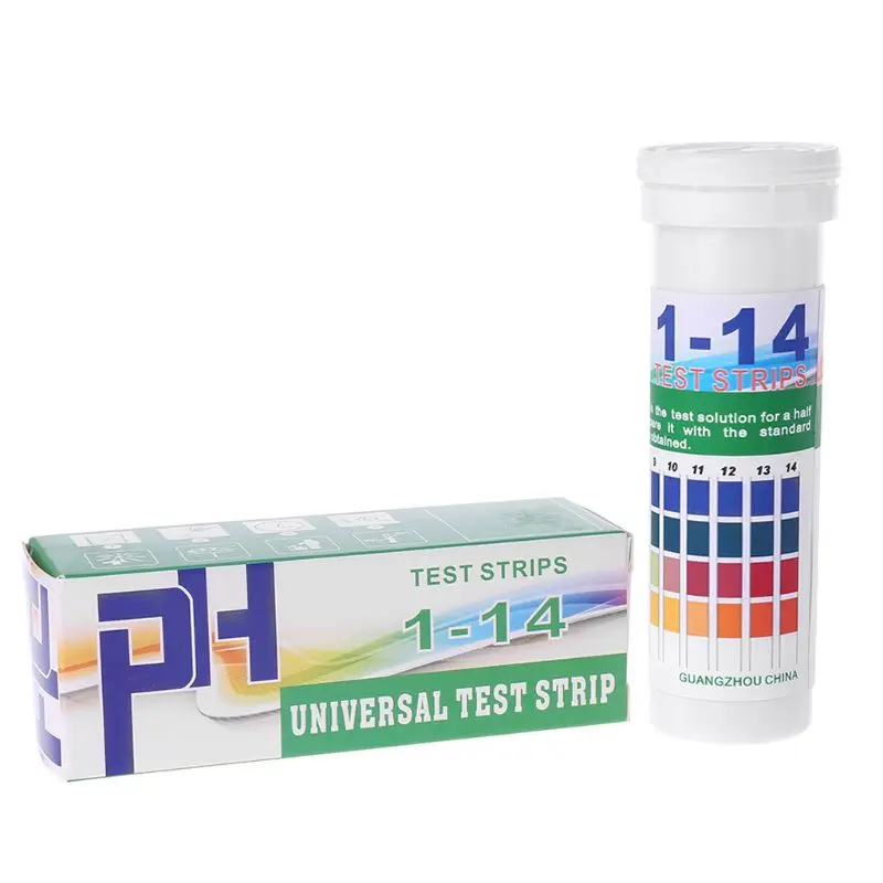 150 Strips Bottled PH 1 14 Test Strip Urine Saliva pH Acidic Alkaline