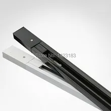 Светодиодный светильник для трека 0,3/1 м белый и черный Международный Универсальный Трековый светильник