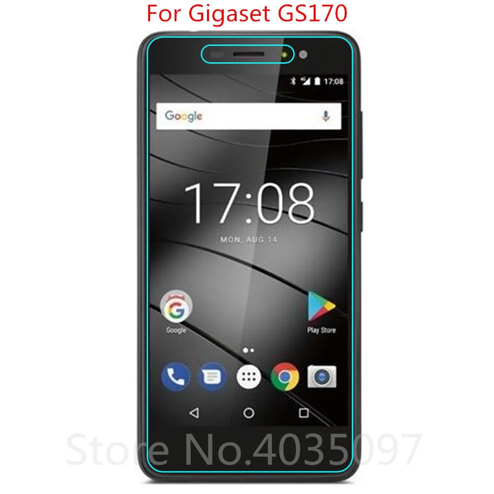 2.5D 9H стекло для Gigaset GS170 защита экрана закаленное защитная пленка против