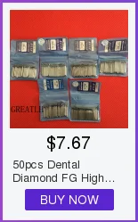 250 шт/5 мешков Стоматологические алмазные FG высокоскоростные боры для полировки зубов 1,6 мм BR