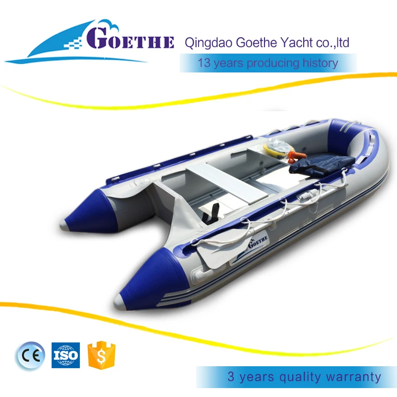 Морем в Лиму Перу GTS330 Гете алюминиевый пол надувная лодка Спортивная Лодка Рыболовная лодка