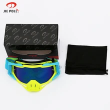 JIEPOLLY 2017 Cycling Eyewear MTB Mountain Bike Riding Sunglasses Windproof Mask Goggles Nose shield occhiali ciclismo Glasses