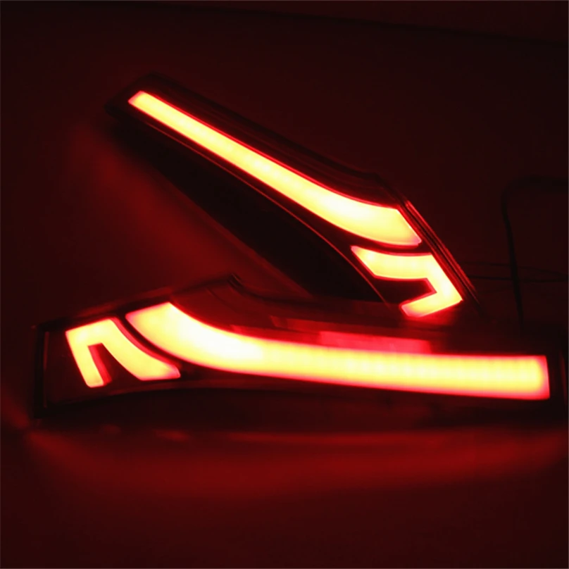 2 шт. светодиодные ламсветильник для заднего бампера Honda Fit Jazz 2014 2015 2016 2017|bumper light|led