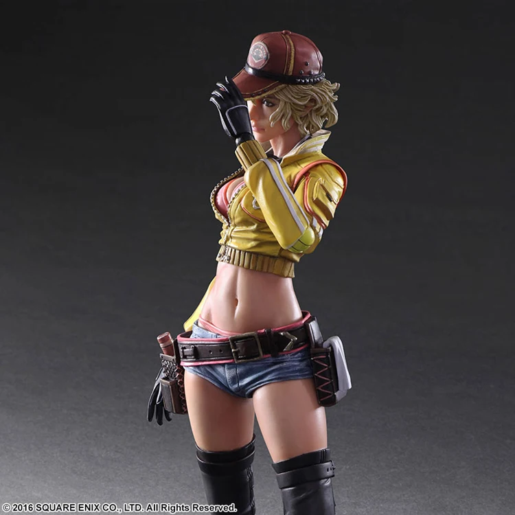 Final Fantasy XV Variant Cindy Aurum Figure 1 6 scale painted figure Machinist Cindy PVC Action Figures Toy Brinquedos  (5)