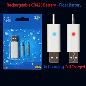 

Bobber Fishing Tackle Accessories Converter CR425 Batteries Luminous Chargers