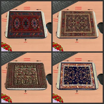 

Tapis Hot Sell Best Black Rubber Print Mouse Mat Laptop Computer Gaming Mice Pads For Optical Laster Mats 18*22/25*20/29*25*2cm