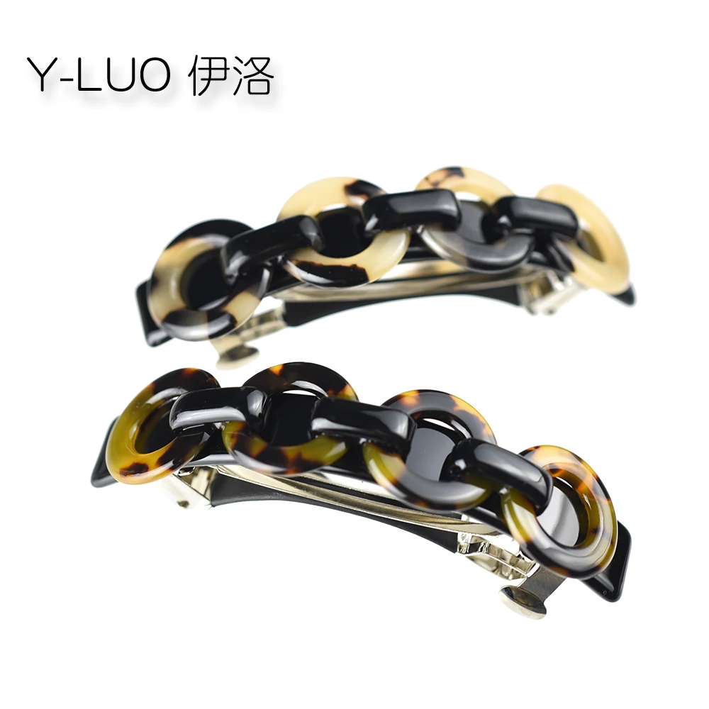 

Women head wear cute hair clip leopard vintage hair barrettes korean hair accessories for women