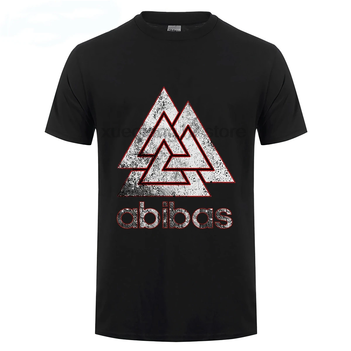 Аниме Вотан символ Valknut футболка язычество Newpaganism Одина Тор Mjlnir Локи Мидгард Wikinger