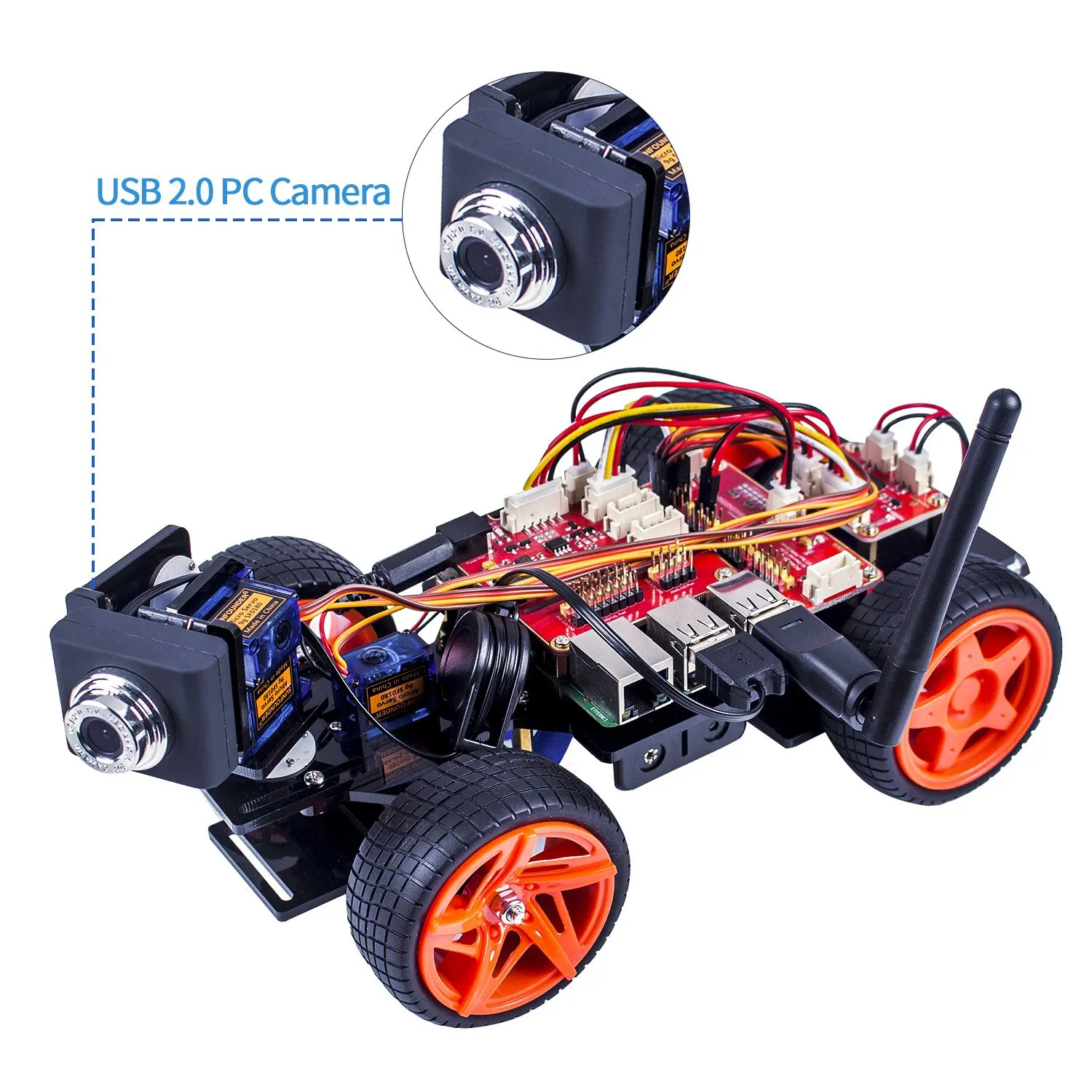 Для Raspberry Pi свободный привод с USB 2 0 Камера 300 k Пиксели объектив 1/4 CMOS 640x480